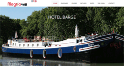 Desktop Screenshot of hotelbargealegria.com